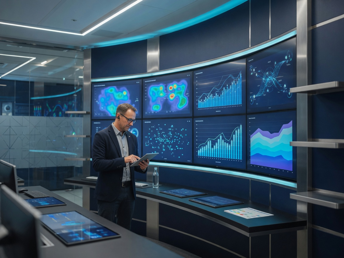 Centro de operaciones con analítica de inventarios y variancias